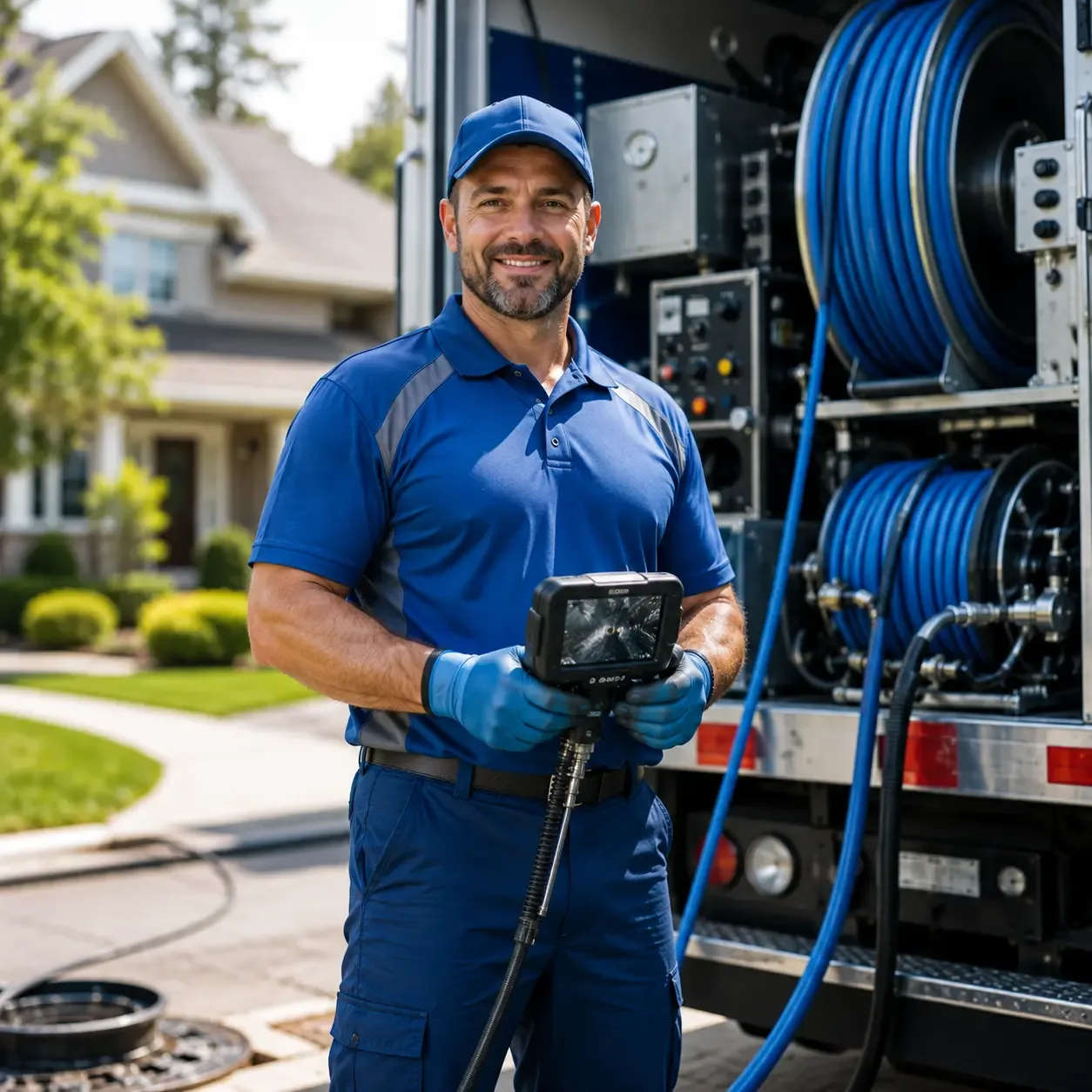 Local outdoor drain cleaning specialists in Chester, IL